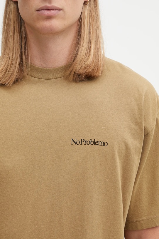 No Problemo t-shirt bawełniany Mini Problemo Tee zielony NP6000904