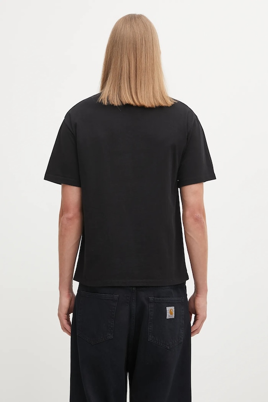 Odzież No Problemo t-shirt bawełniany Dead Planet NP6001304 czarny