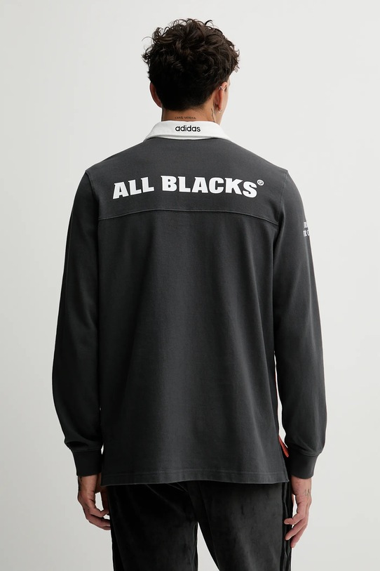 Odzież adidas Originals longsleeve bawełniany Rugby KG4638 szary