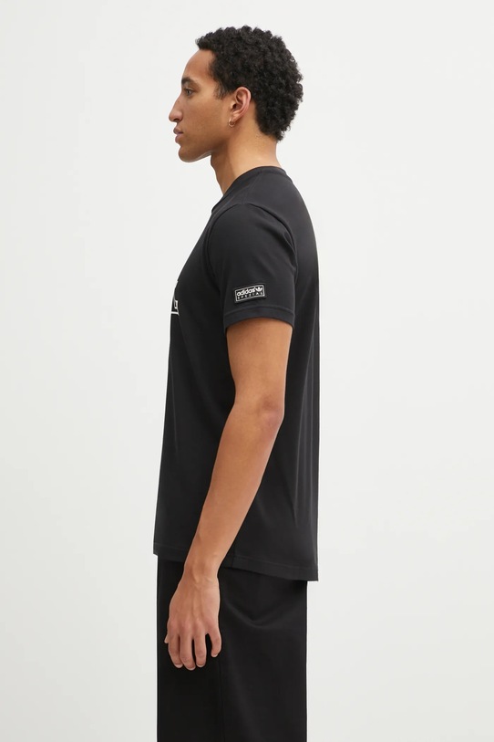 adidas Originals t-shirt bawełniany Spzl Logo Tee KA3902 czarny AW25