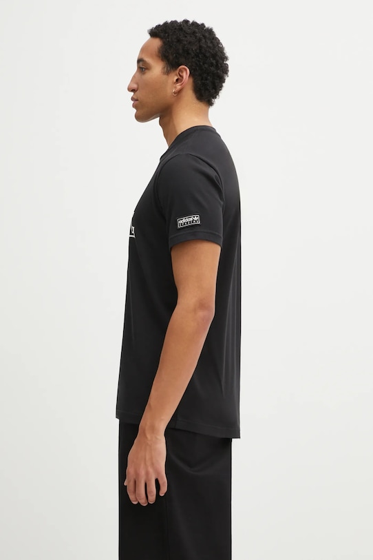 adidas Originals t-shirt bawełniany Spzl Logo Tee KA3902 czarny AW25