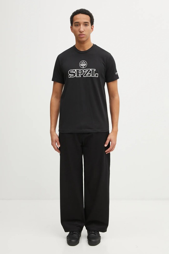 adidas Originals t-shirt bawełniany Spzl Logo Tee KA3902 czarny