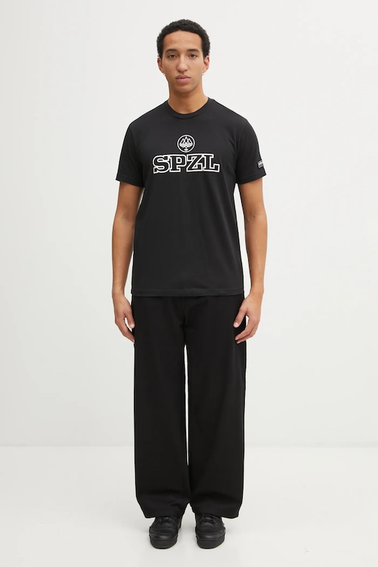 adidas Originals t-shirt bawełniany Spzl Logo Tee KA3902 czarny