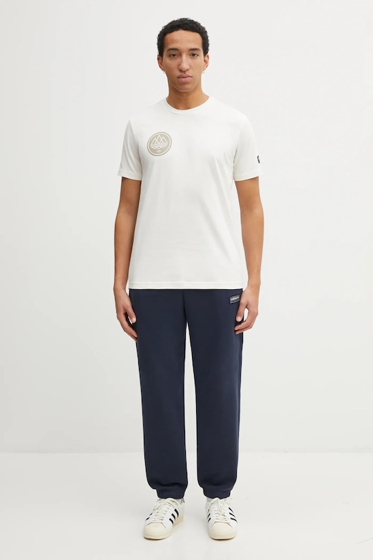 adidas Originals t-shirt bawełniany Grphc Spzl Tee KA3901 beżowy