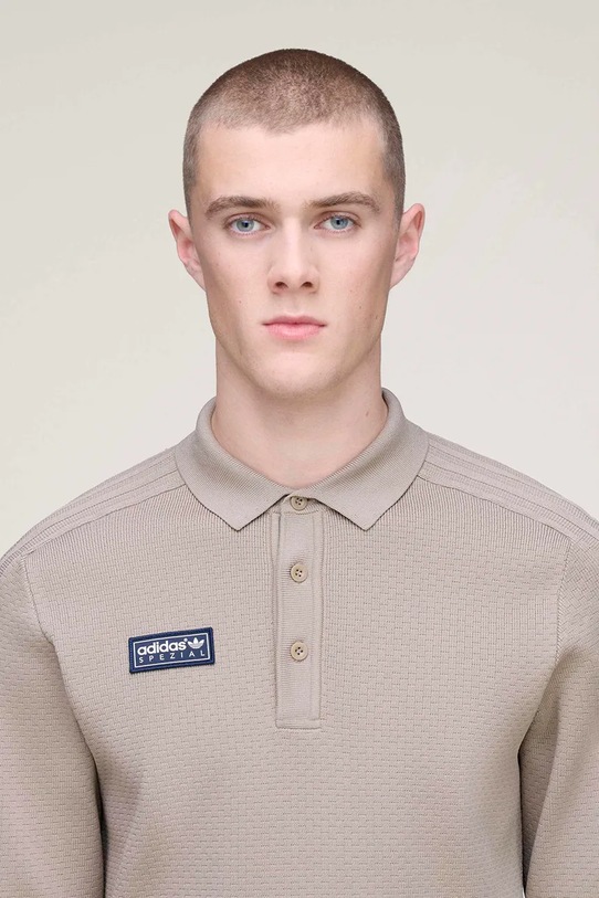 Лонгслів adidas Originals Ravensworth P бежевий KA3906