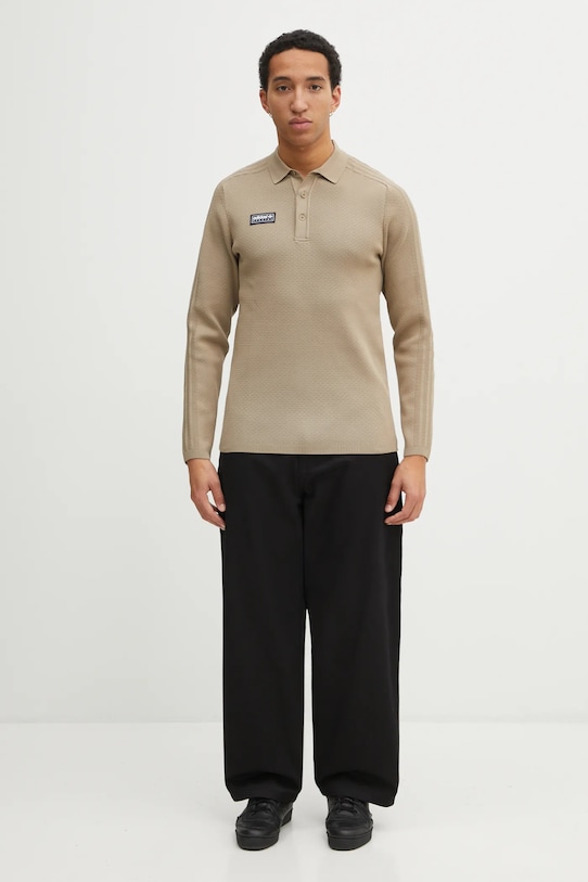 Лонгслів adidas Originals Ravensworth P бежевий KA3906