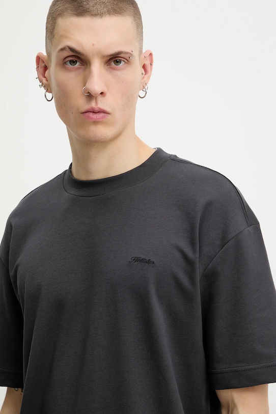 Hollister Co. t-shirt szary KI323.5410.900