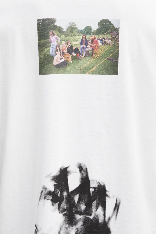 Undercover t-shirt bawełniany T.Shirt UC2E4813.7 biały