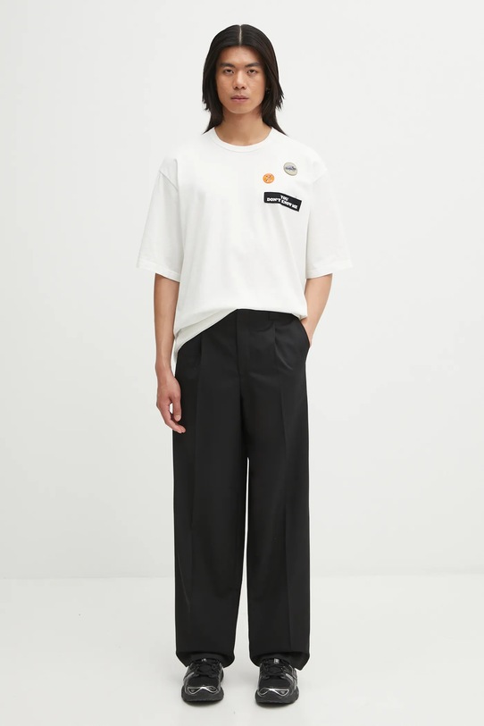 Bavlnené tričko Undercover T.Shirt UP2E4812 biela