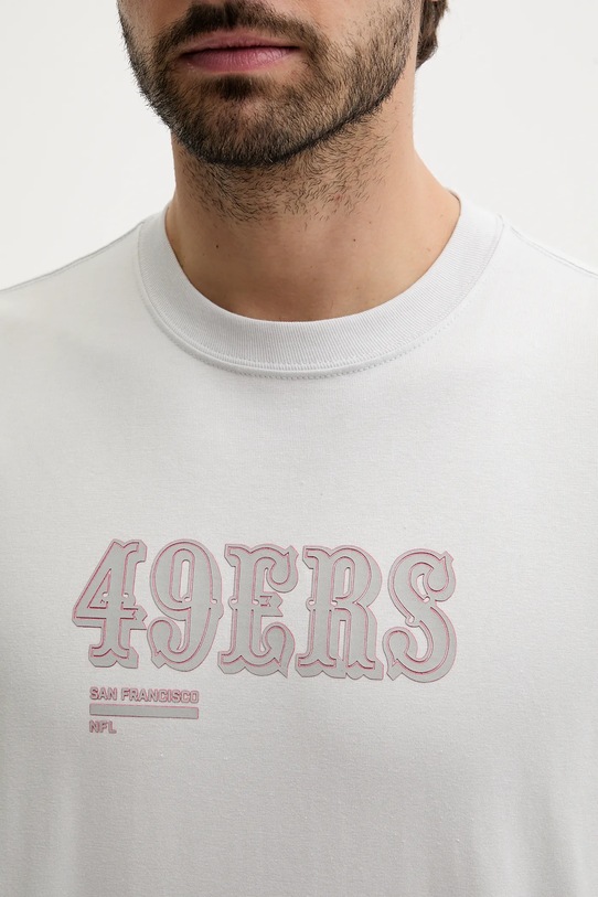Nike t-shirt bawełniany Essential SS HeavyMax 90 01AY.0BB.9B.9P7 szary