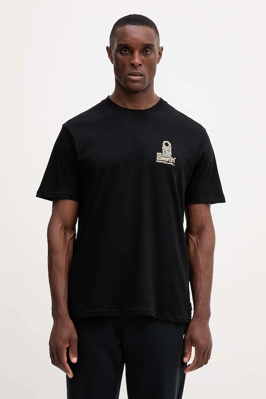 Rip Curl t-shirt VAPORCOOL pozostałe czarny 0K5MTE