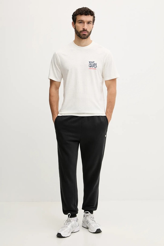 Rip Curl t-shirt SHAPER ADDRESS 0VVMTE beżowy AW25