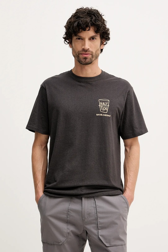 Rip Curl t-shirt SHAPER ADDRESS wzorzyste szary 0VVMTE