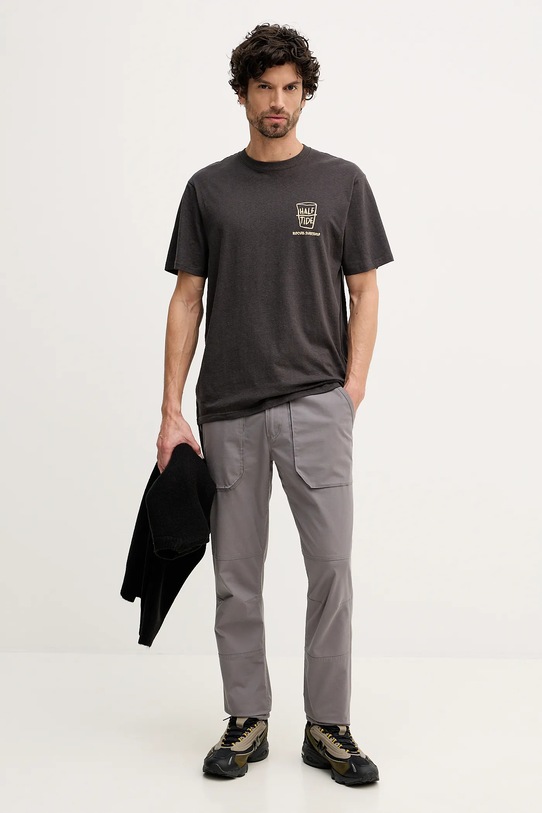 Rip Curl t-shirt SHAPER ADDRESS 0VVMTE szary AW25