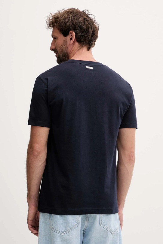 Odzież Gant t-shirt bawełniany 2003353 granatowy