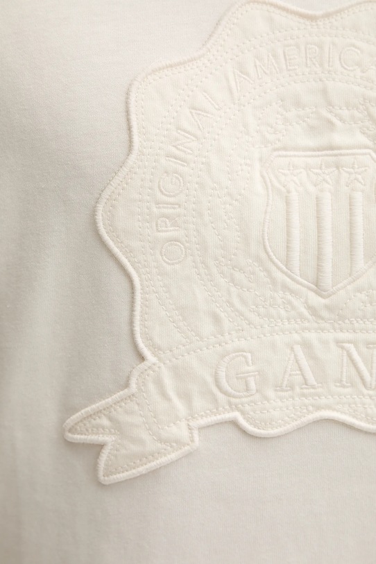 Gant t-shirt bawełniany 2003368 beżowy