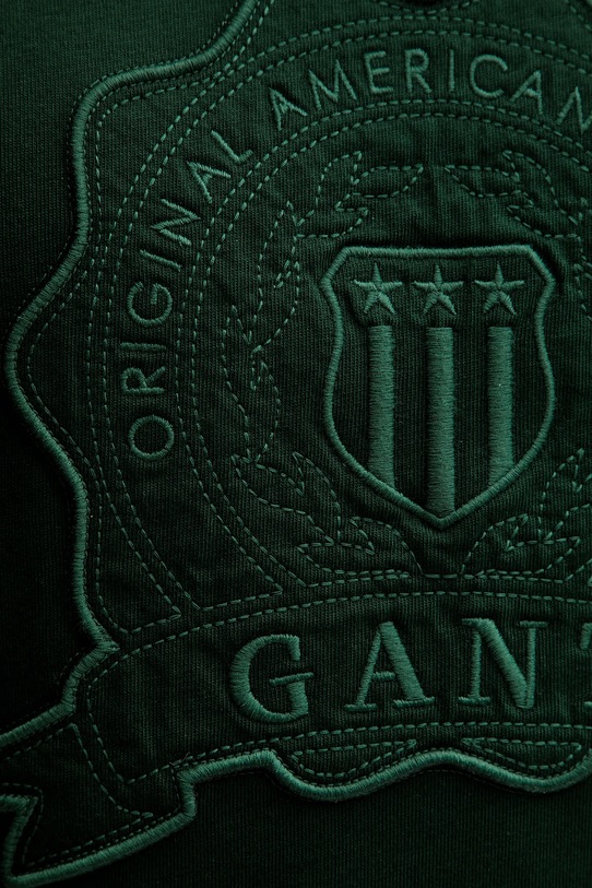 Gant t-shirt bawełniany 2003368 zielony