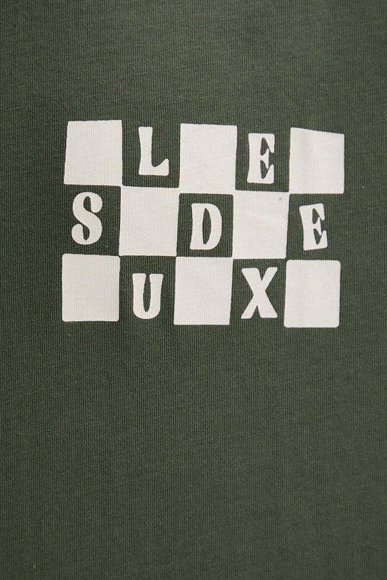 Les Deux t-shirt bawełniany Rook 1000833 zielony
