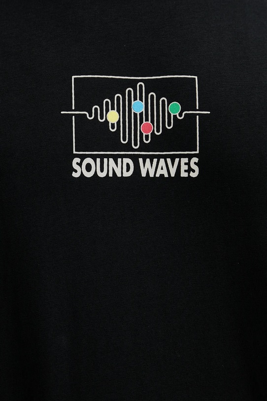 Памучна тениска United Colors of Benetton 3MI5U10BG черен