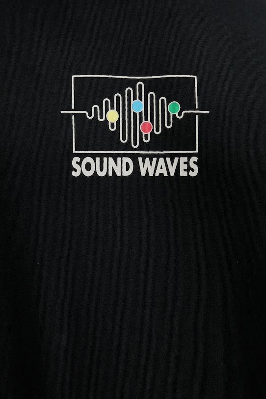 Памучна тениска United Colors of Benetton 3MI5U10BG черен