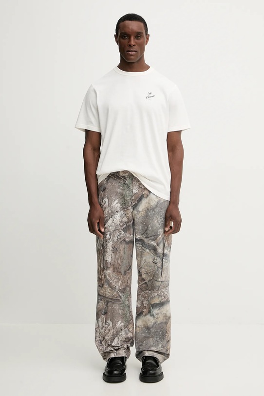 Café Kitsuné t-shirt in cotone Cappuccino Relax PU00102KJ7014