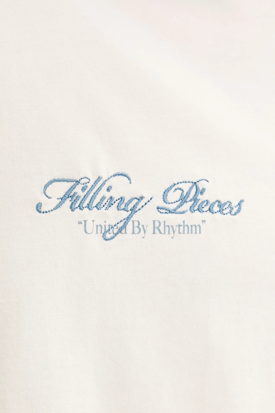 Filling Pieces t-shirt bawełniany Speaker Wall 422520500239 beżowy