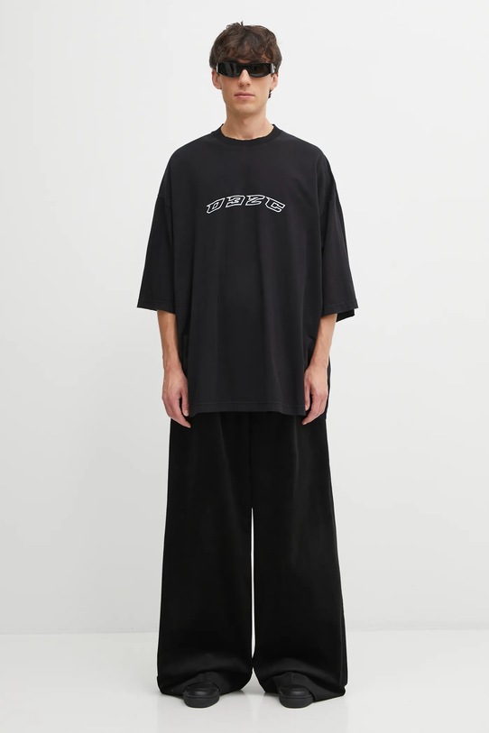 032C t-shirt bawełniany 'Hansel And Gretel' F25.URC.0152.050 czarny