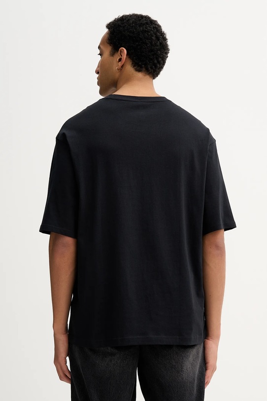 Odzież Converse t-shirt bawełniany CVM5T800 czarny