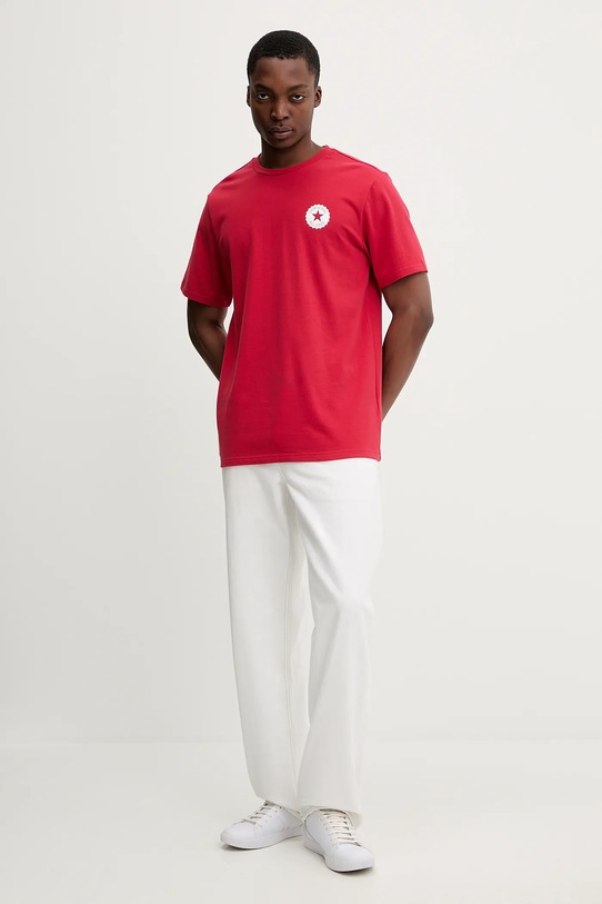 Converse t-shirt bawełniany x Coca Cola CVM5T514 czerwony AW25