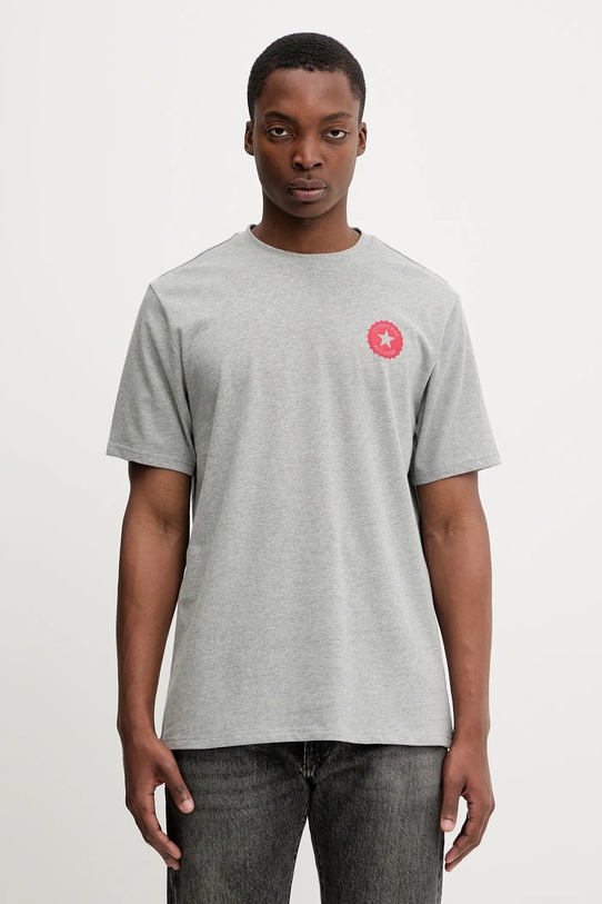 Odzież Converse t-shirt bawełniany x Coca Cola CVM5T514 szary