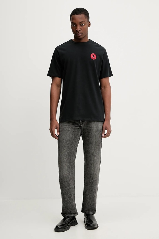 Converse t-shirt bawełniany x Coca Cola CVM5T514 czarny AW25