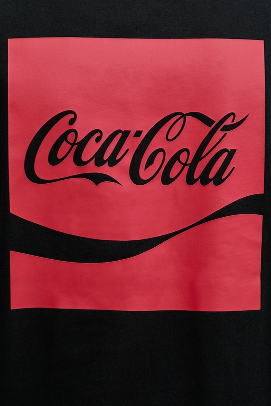 Converse t-shirt bawełniany x Coca Cola CVM5T514 czarny