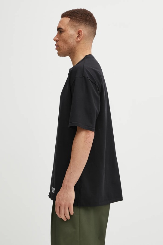 Wacko Maria t-shirt bawełniany 25FW.WMT.WT03 czarny AW25