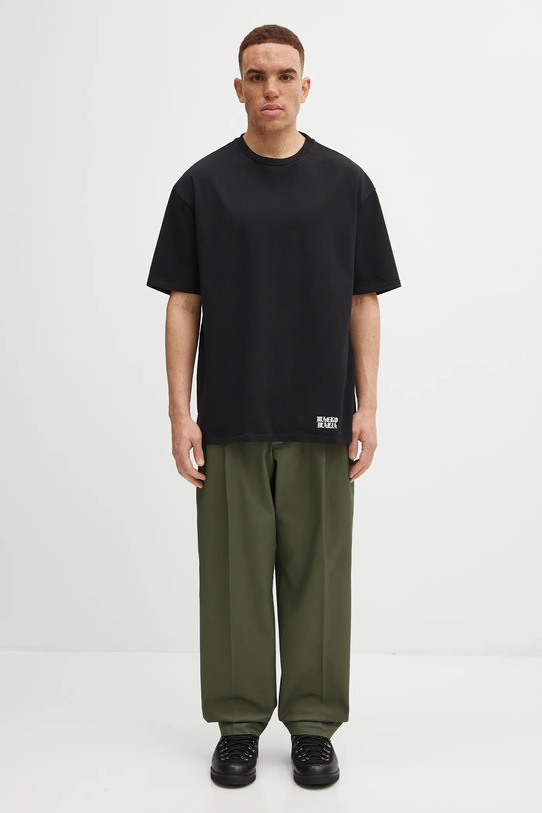 Wacko Maria t-shirt bawełniany 25FW.WMT.WT03 czarny
