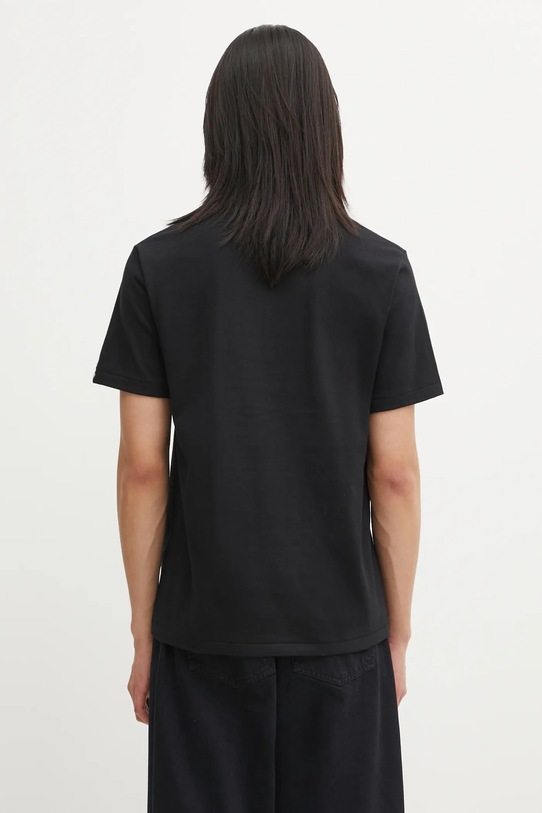 Odzież A Bathing Ape t-shirt bawełniany College Monogram Baby Milo 002TEL301008M czarny