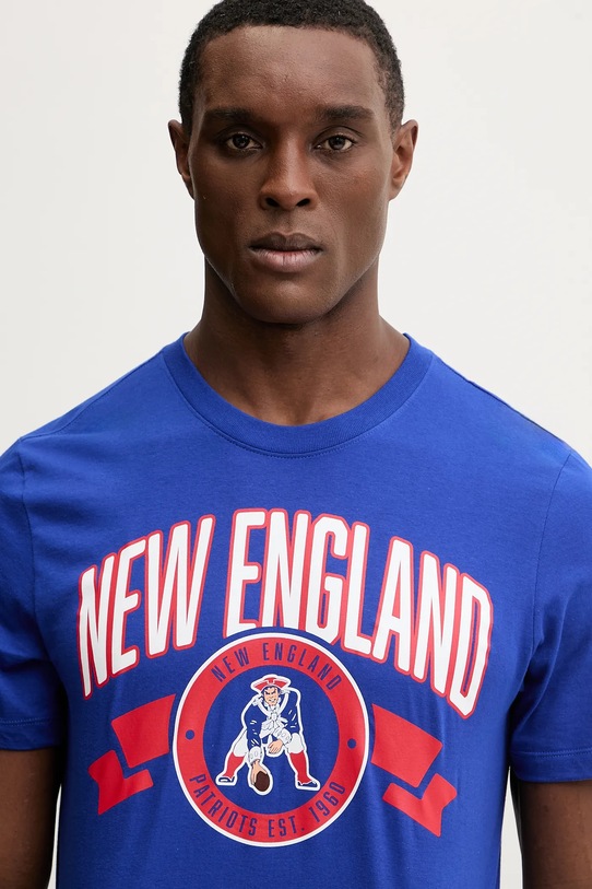 Nike t-shirt bawełniany Front and Back Essential granatowy N199.4DA.8KV.93P