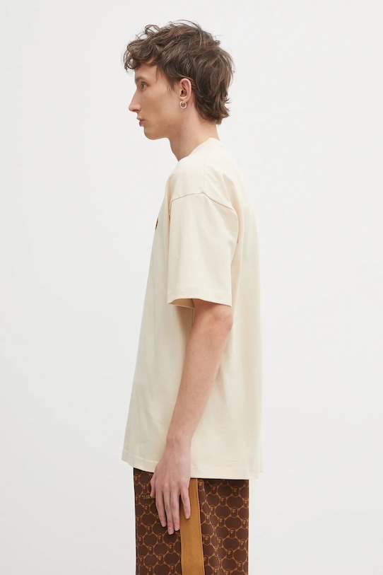 AAPE t-shirt bawełniany Theme Main AAPTEM1753XXP beżowy AW25