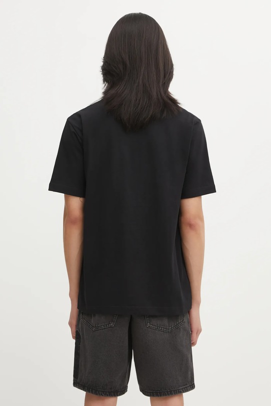 Odzież AAPE t-shirt bawełniany Basic AAPTEM1731XXP czarny