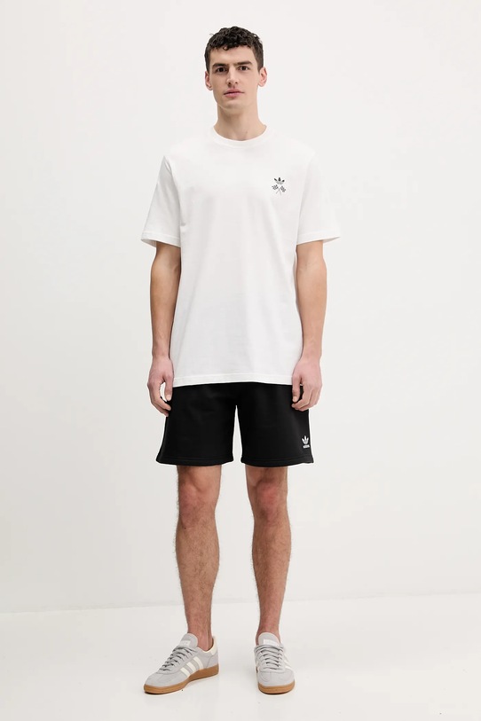 adidas Originals t-shirt bawełniany Racing Car KY2925 biały AW25