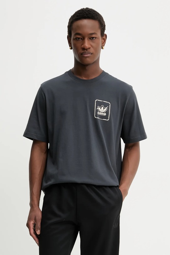 Odzież adidas Originals t-shirt bawełniany Adi Starter KY2926 szary
