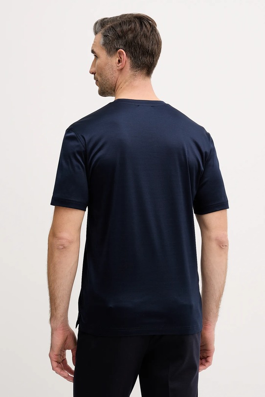 Odzież Eton t-shirt bawełniany 100002356 granatowy