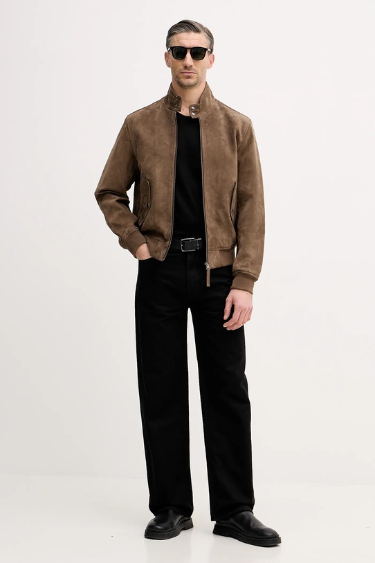 Eton t-shirt bawełniany 100002356 czarny AW25