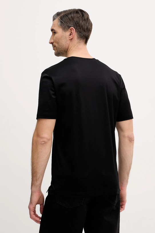 Odzież Eton t-shirt bawełniany 100002356 czarny