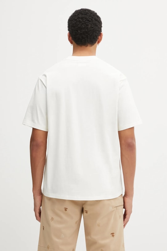 Odzież A Bathing Ape t-shirt bawełniany Palm Tree Camo 1L30110341 beżowy