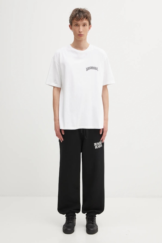 Wacko Maria t-shirt bawełniany 25FW.WMT.WT04 biały