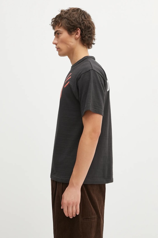 Human Made t-shirt bawełniany GRAPHIC HM30TE015 czarny AW25