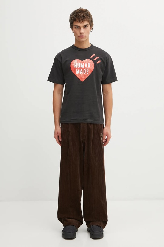 Human Made t-shirt bawełniany GRAPHIC HM30TE015 czarny
