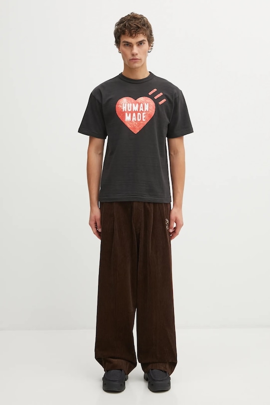 Human Made t-shirt bawełniany GRAPHIC HM30TE015 czarny