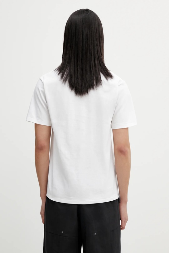 Odzież A Bathing Ape t-shirt bawełniany ABC Camo College 001TEL801005M biały