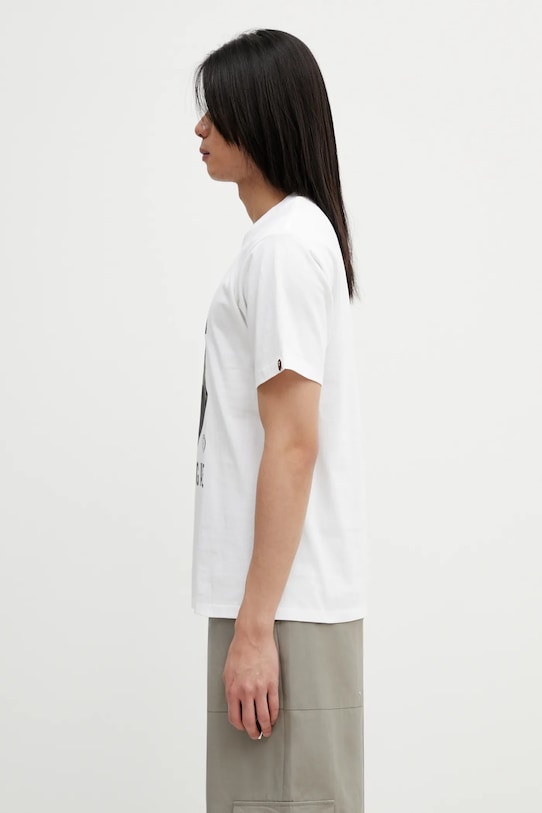 Pamučna majica A Bathing Ape 1st Camo 001TEL801013M bijela AW25